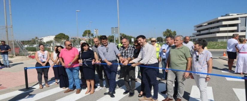 Recepción de apertura de nuevos viales del sector Nou Nazareth